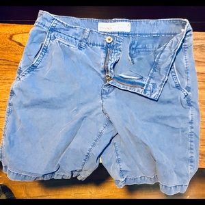 American Eagle Blue Prep Shorts